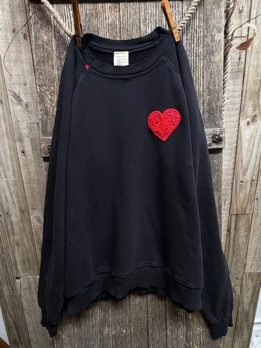 Wear My Love Hand Embroidery Sweatshirt (21 Colors)