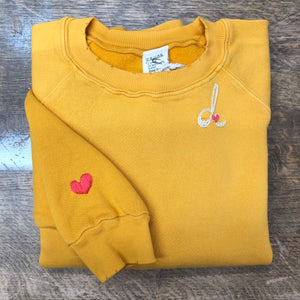 Monogram Heart (Choose Your Alphabet) Sweatshirt(11Colors)