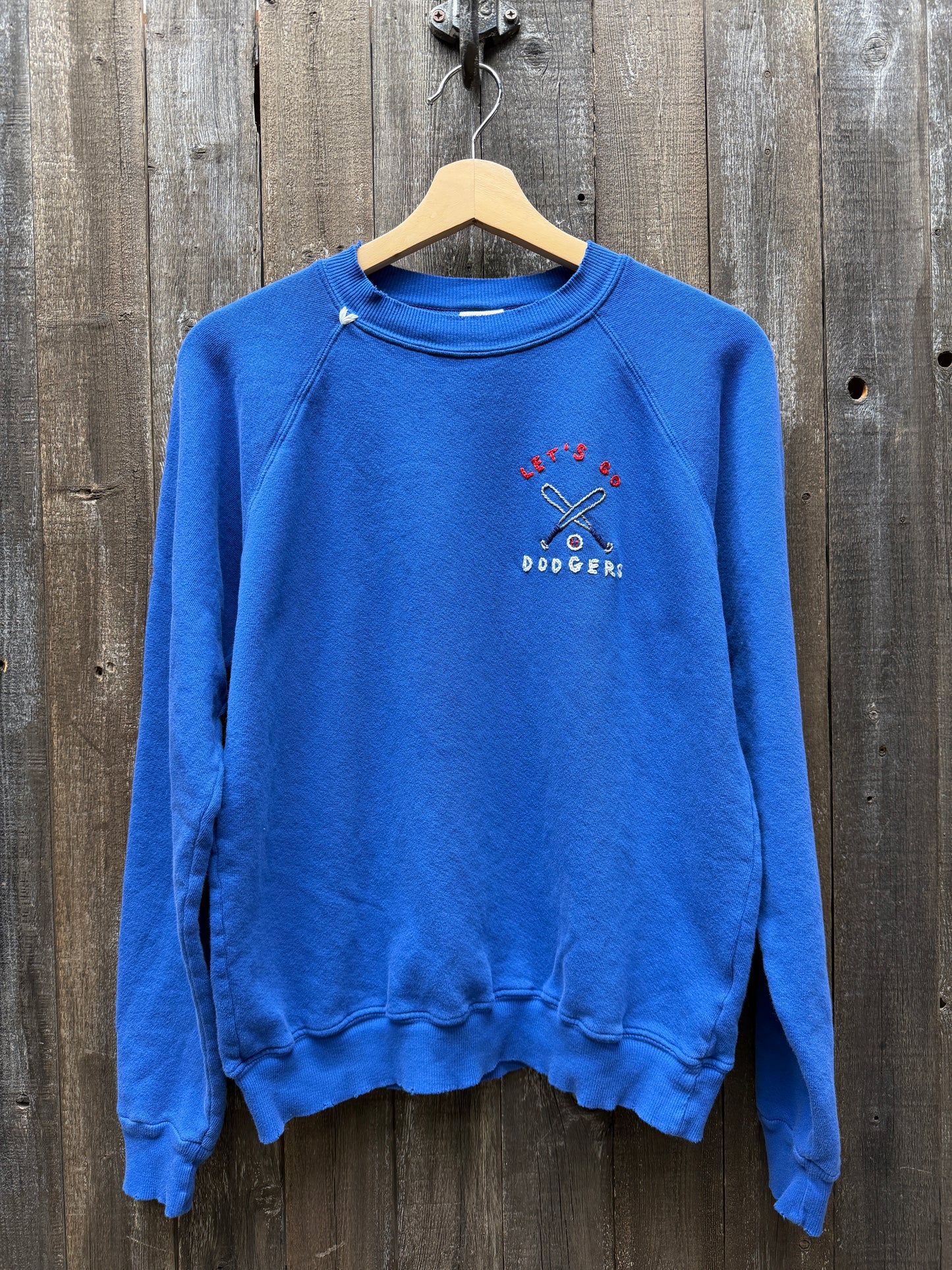LET'S GO (CHOOSE YOUR BASEBALL TEAM NAME) SWEATSHIRT (16 Colors)