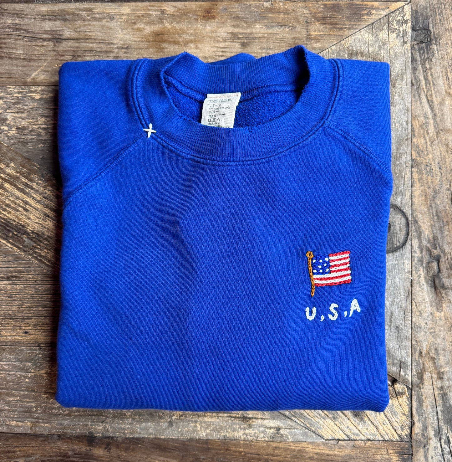 Choose Your July 4th Logo & Custom Wording Sweatshirt (8 Colors)