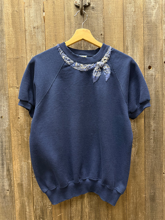 VINTAGE SHORTY SWEATSHIRT WITH  BANDANA-S