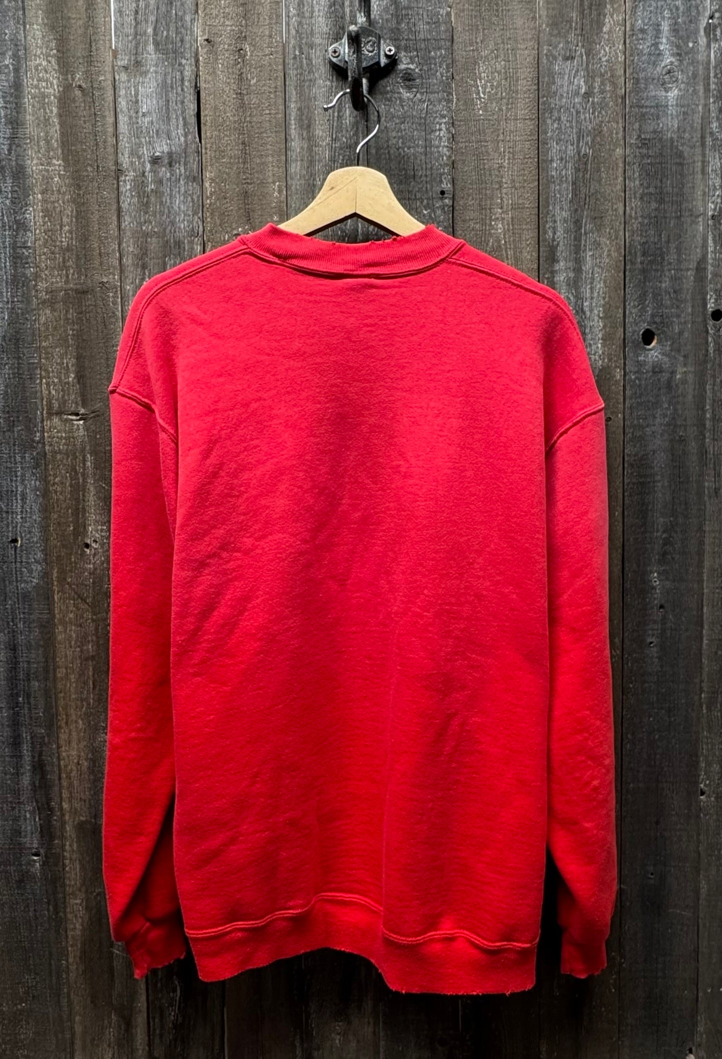 Vintage Georgia Sweatshirt -L-Customize Your Embroidery Wording