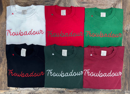 Merry Embroidery Sweatshirt(7 Colors)