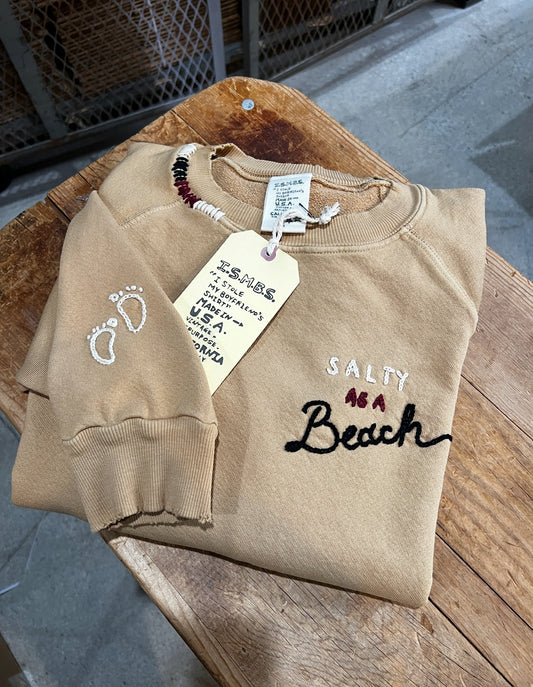 Salty as a Beach Sweatshirt(13 Colors)