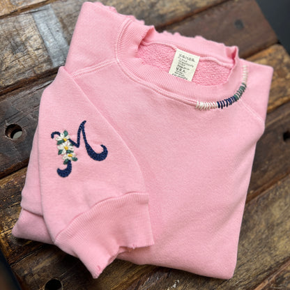 Monogram(Choose Your Alphabet) Sweatshirt(15 Colors)
