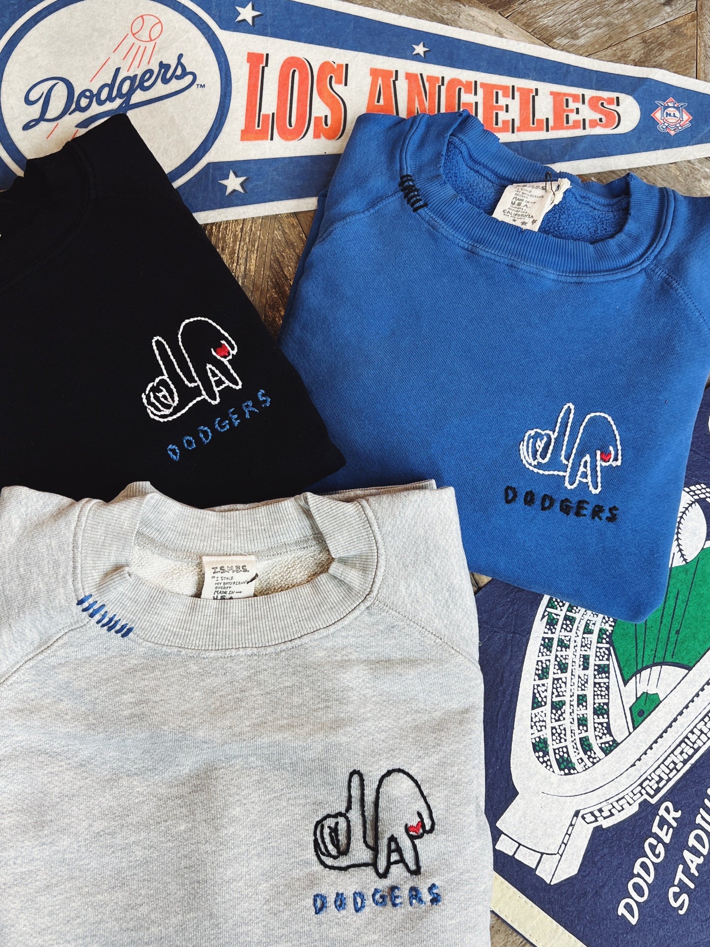 Dodgers Sweatshirt(4 Colors)