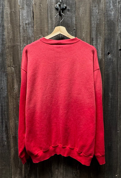 Vintage Kansas City Chiefs Sweatshirt -L-Customize Your Embroidery Wording