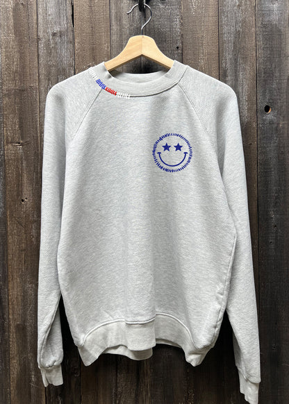 July Fourth Smiley Sweatshirt(5 Colors)