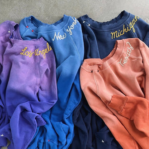 Choose Your City/State Sweatshirts (16 Colors)