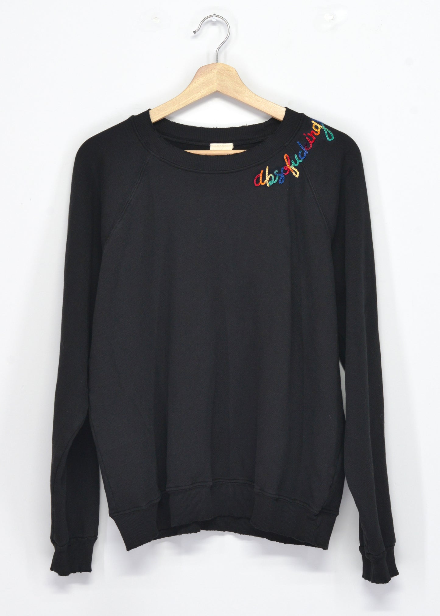 Absof**kingluteley Rainbow thread Sweatshirt (3 Colors)