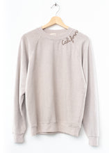 ZION WARM GREY WITH CUSTOM HAND EMBROIDERY