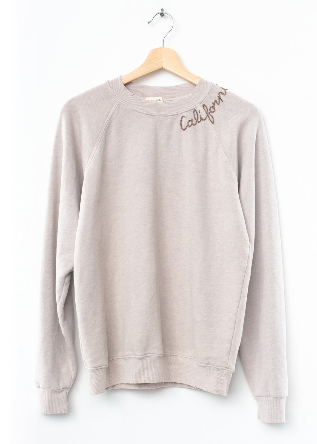 ZION WARM GREY WITH CUSTOM HAND EMBROIDERY