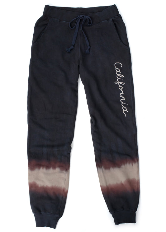 GEMSTONE HEMATITE PANTS WITH CUSTOM HAND EMBROIDERY
