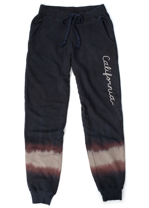 GEMSTONE HEMATITE PANTS WITH CUSTOM HAND EMBROIDERY