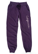 ZION PLUM PANTS WITH CUSTOM HAND EMBROIDERY