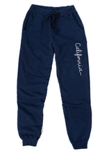 ZION NAVY PANTS WITH CUSTOM HAND EMBROIDERY