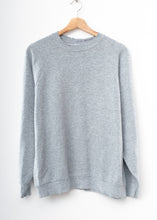 Solid Sweatshirt- Medium Grey