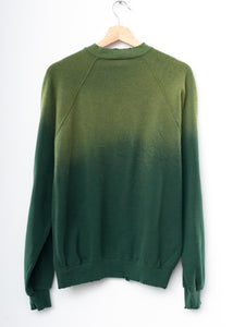 Solid Sweatshirt- Vintage Green