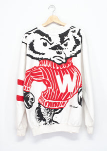Wisconsin Badgers Sweatshirt - L