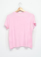 PINK 22 S/S TEE WITH CUSTOM HAND EMBROIDERY