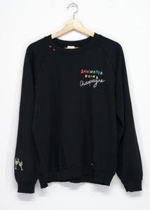 Save Water Drink Champagne Sweatshirt(7Colors)