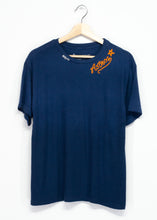 NAVY BOY FRIENDS S/S TEE WITH CUSTOM HAND EMBROIDERY