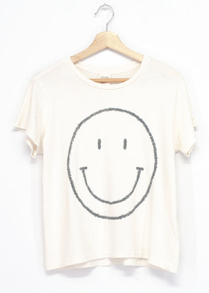 Big Smiley Tee- Off White