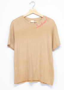 SAND BOY FRIENDS S/S TEE WITH CUSTOM HAND EMBROIDERY