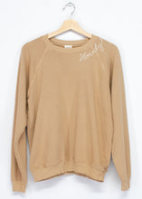 PIONEER WAY SAND SWEATS WITH CUSTOM HAND EMBROIDERY