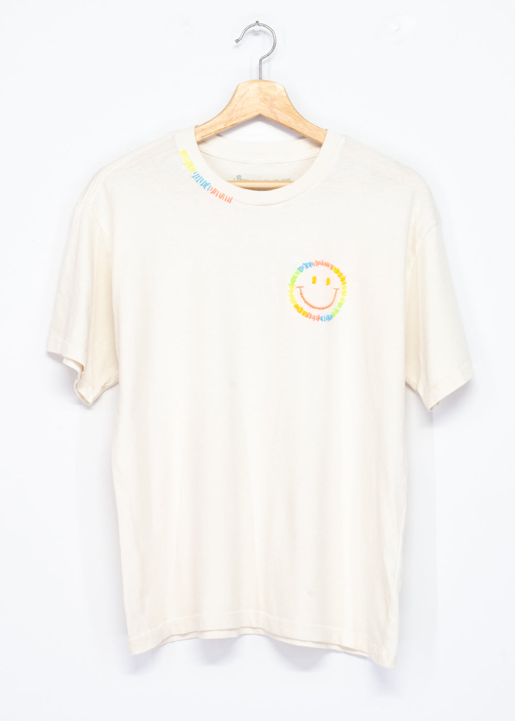 Neon Smiley Face Tee(2 Colors)