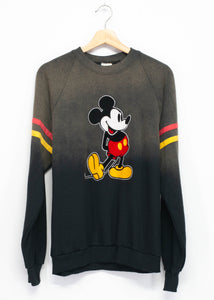 Vintage Mickey Sweatshirt-L- Customize Your Embroidery Wording