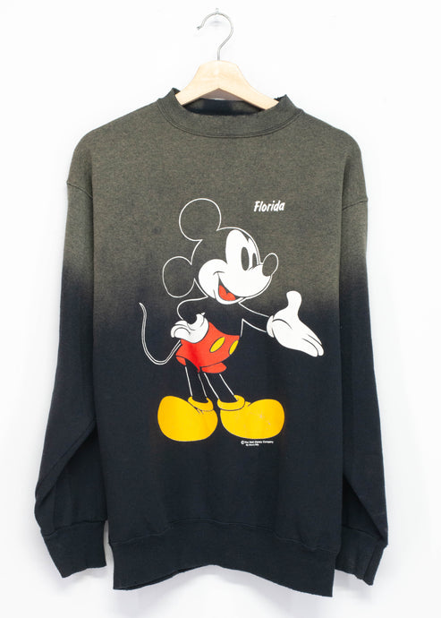 Vintage Mickey Sweatshirt-M/L- Customize Your Embroidery Wording