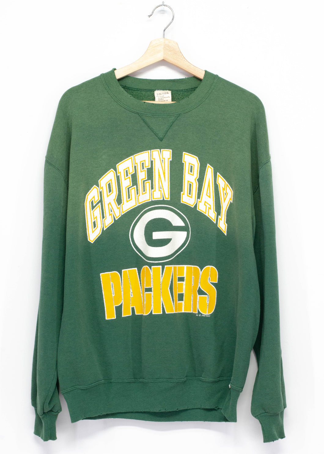 green bay packers vintage sweater
