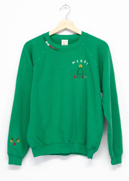 Merry & Bright Sweatshirt (8Colors)