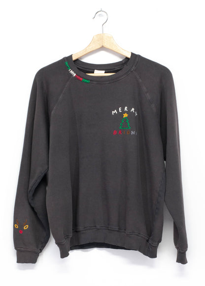 Merry & Bright Sweatshirt (8Colors)