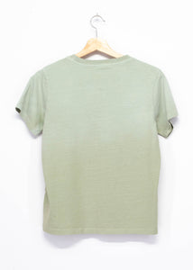 Matcha 23 S/S TEE WITH CUSTOM HAND EMBROIDERY