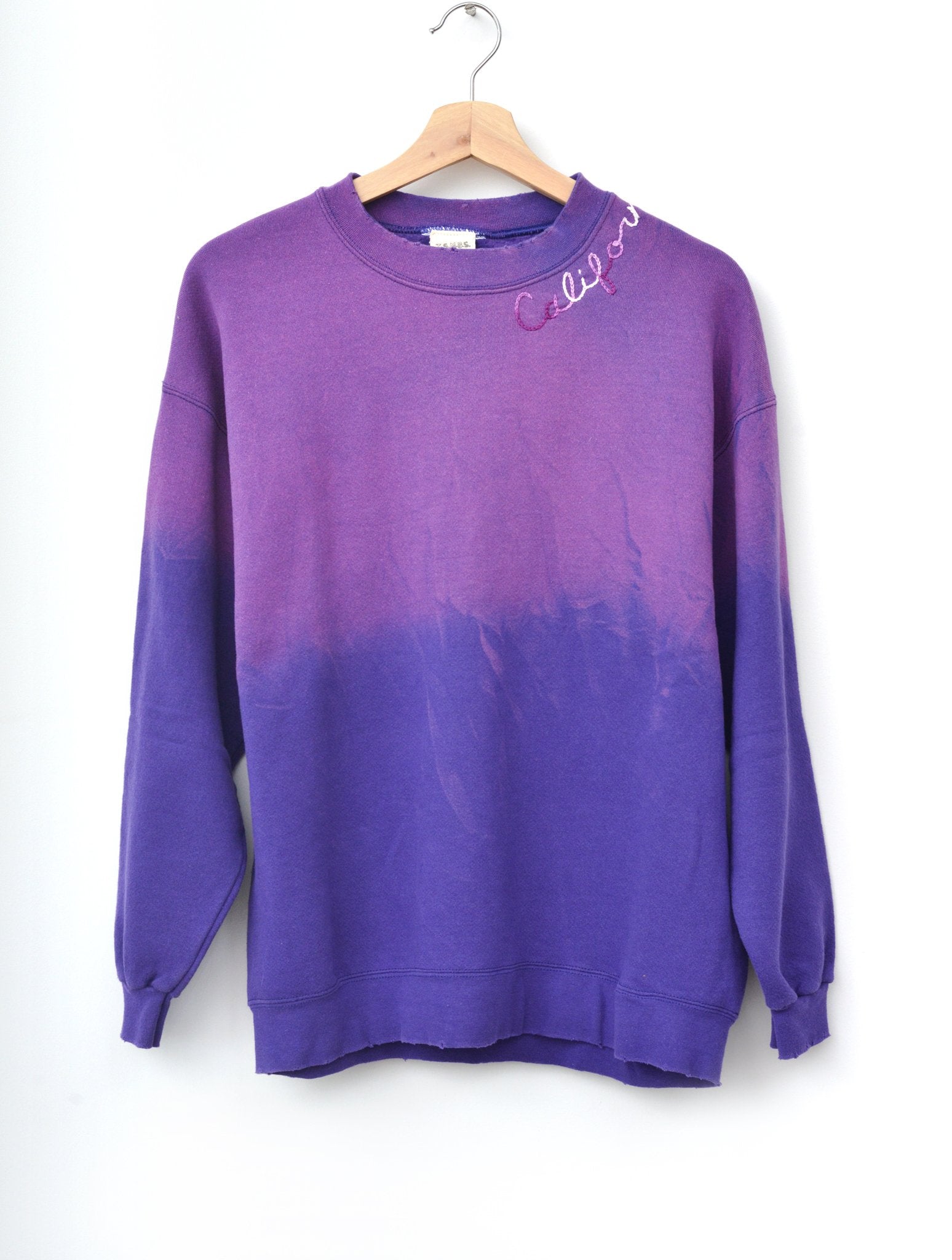 California Rainbow Sweatshirt Purple