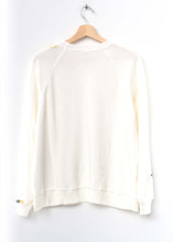Bee Happy Sweatshirt- Off White-M/L