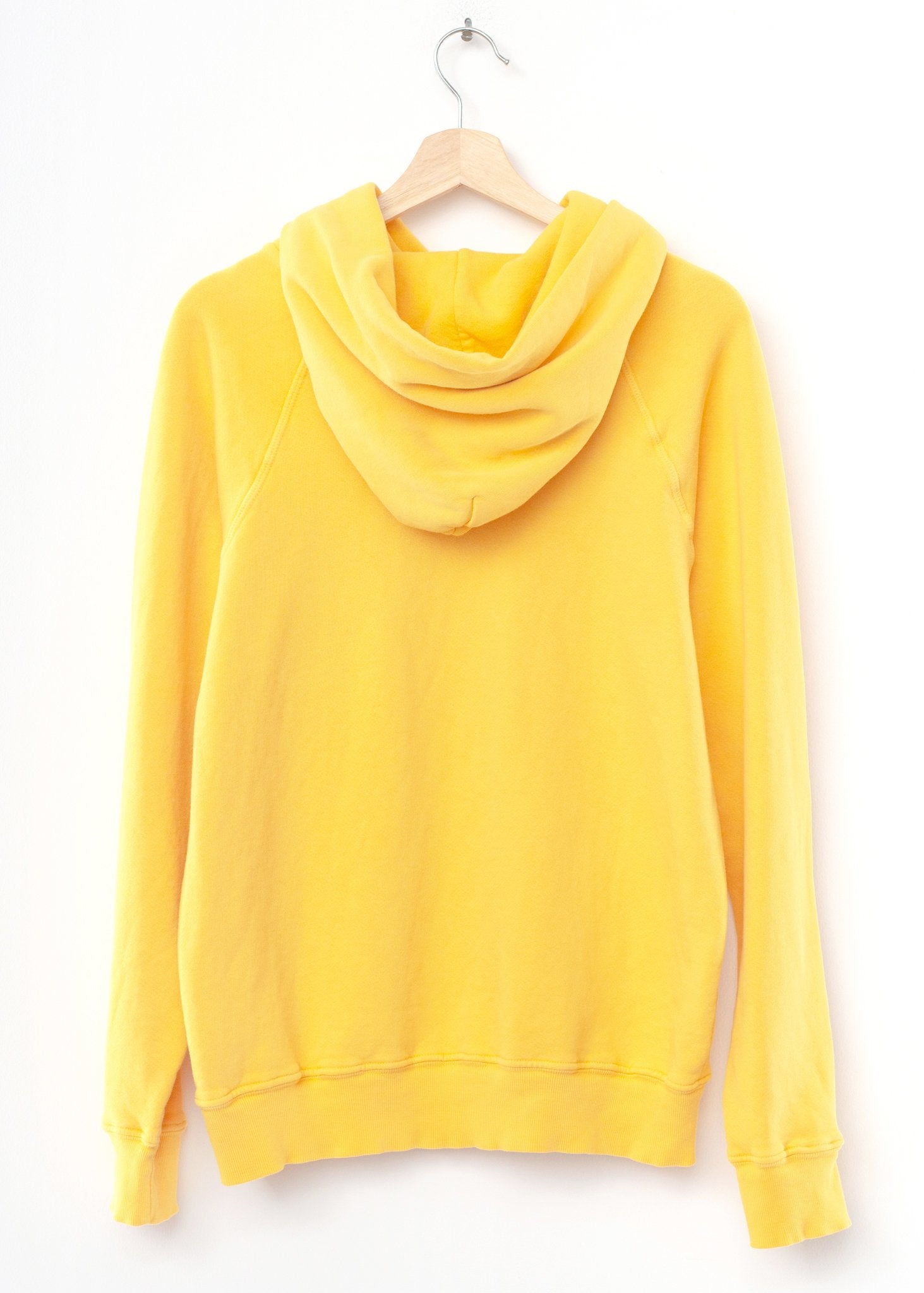 Yellow best sale hoodie plain