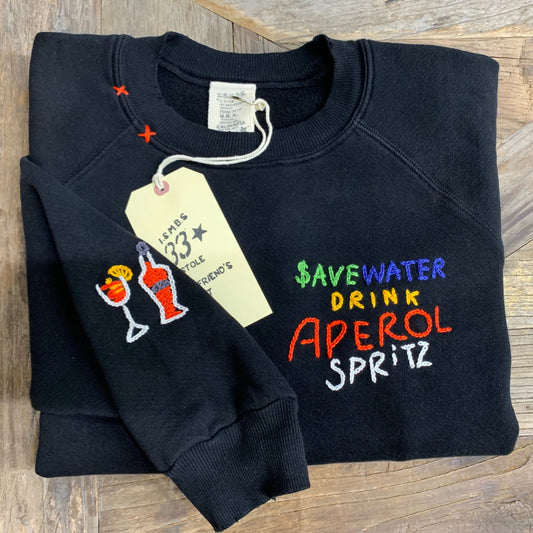 Save Water Drink Aperol Spritz Sweatshirt (4 Colors)
