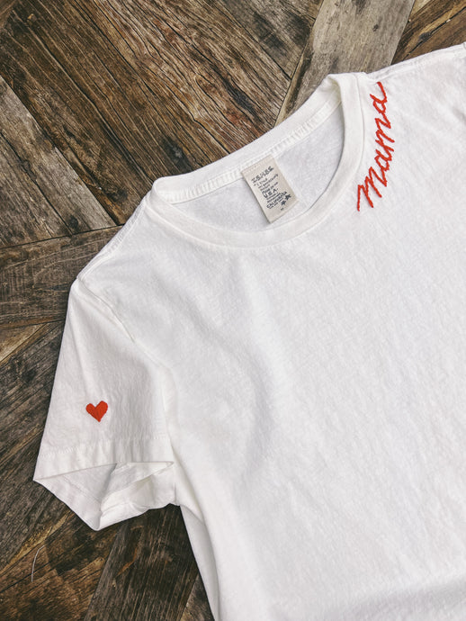 mama ❤️  Tee(4 Colors)