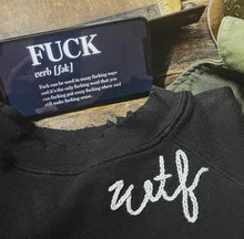 "wtf"Sweatshirt(14Colors)
