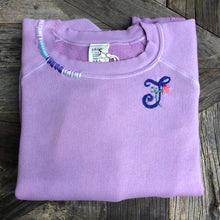 Monogram Flower (Choose Your Alphabet) Sweatshirts (12Colors)