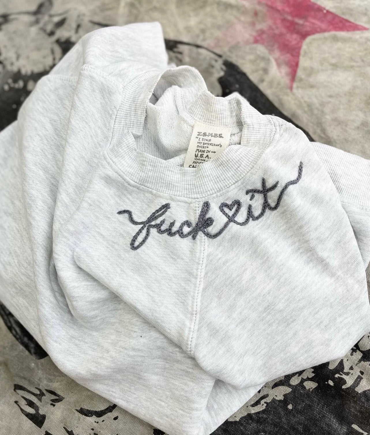 I stole my boyfriend's best sale sweatshirt sale